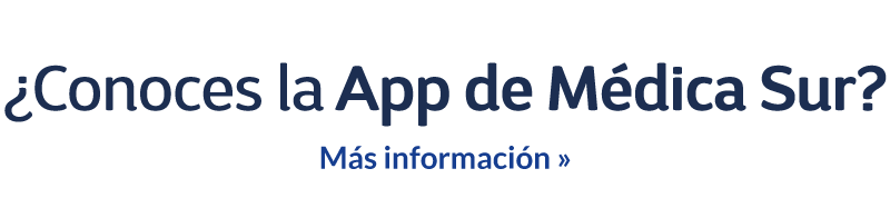 Conoces la App Mdica Sur?